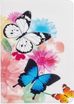 Apple iPad Pro 10.5 (2017) Hoes - Mobigear - Design Serie - Kunstlederen Bookcase - Butterfly - Hoes Geschikt Voor Apple iPad Pro 10.5 (2017)