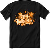 Halloween T-Shirt | Horror Liefhebber Kleding Kado Heren / Dames | Perfect Weerwolf , Monster , Vleermuis en Pompoen Cadeau Shirt | Grappige Zinnen, Spreuken en Teksten | Maat L