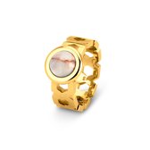 Melano Vivid Boss Lady ring set - goudkleurig - dames - maat 54