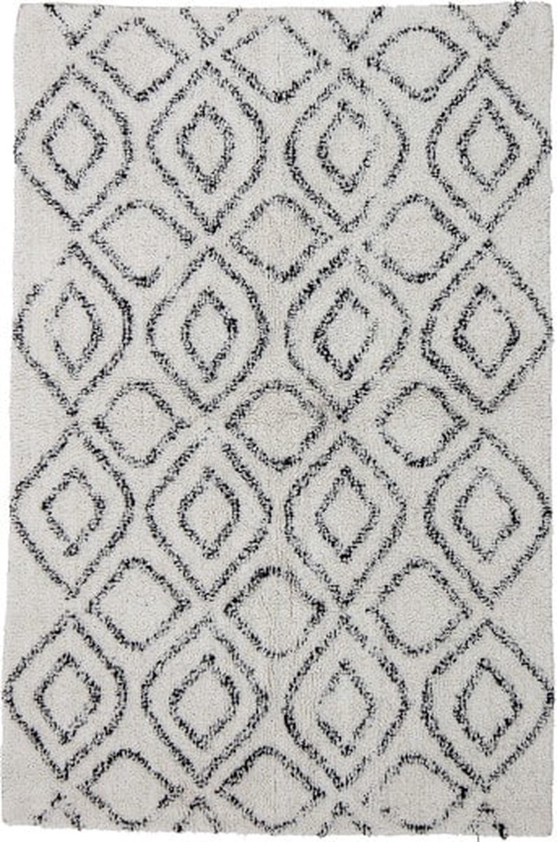 Katie Vloerkleed - Wit - Katoen