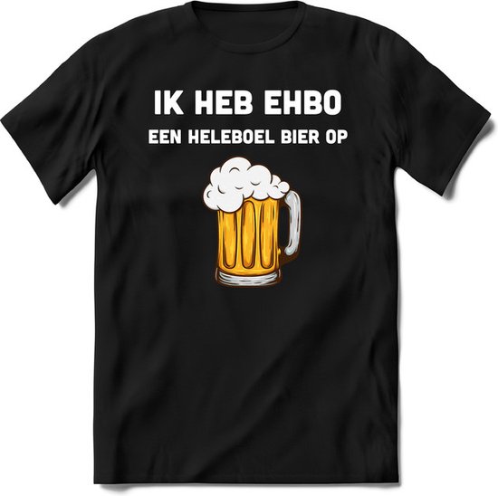 Ik heb EHBO | Feest kado T-Shirt heren - dames | Perfect drank cadeau shirt | Grappige bier spreuken - zinnen - teksten | maat M