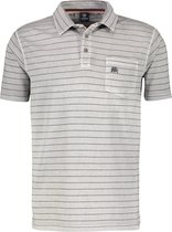 Lerros Poloshirt Gestreepte Polo 2223254 158 Mannen Maat - XL