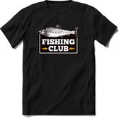 Fishing club lures | vissen outdoor T-Shirt Heren / dames | hengelsport cadeau Shirt - grappige Spreuken, Zinnen en Teksten Maat L