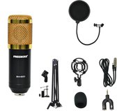Studio Jacquí microfoon set - Popfilter - Streaming, zang en gaming microfoon - Podcast microfoon - Zwart - 7-delige set