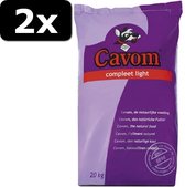 2x CAVOM COMPLEET LIGHT 20KG