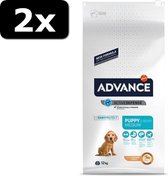 2x ADVANCE PUPPY PROTECT MEDIUM 12KG