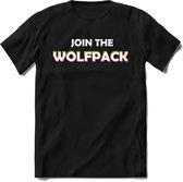 Join The Wolfpack T-Shirt | Saitama Inu Wolfpack Crypto Ethereum kleding Kado Heren / Dames | Perfect Cryptocurrency Munt Cadeau Shirt Maat L