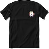 Saitama Mini Logo T-Shirt | Saitama Inu Wolfpack Crypto Ethereum kleding Kado Heren / Dames | Perfect Cryptocurrency Munt Cadeau Shirt Maat M