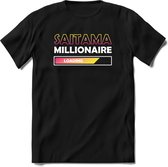 Saitama Millionare Loading T-Shirt | Saitama Inu Wolfpack Crypto Ethereum kleding Kado Heren / Dames | Perfect Cryptocurrency Munt Cadeau Shirt Maat XL