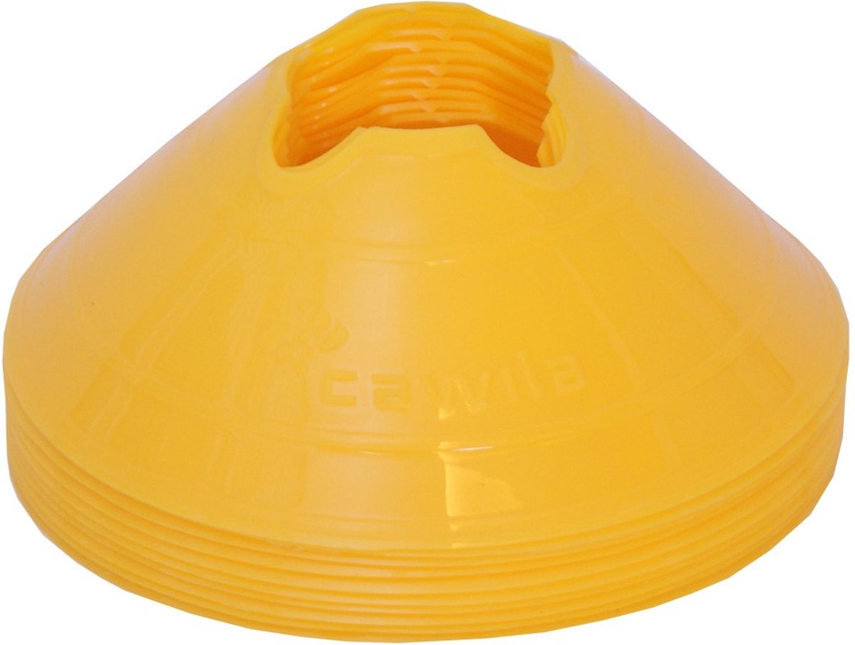 Trainingshoedjes Cawila - Geel | 10 stuks Medium | Set hoedjes