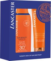 Lancaster Sun Duo Set: Sun Beauty Body Milk SPF30 (175ml) - Golden Tan Maximizer After Sun Lotion (125ml) - 2 st - geschenkset