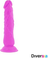 DIVERSIA | Diversia Flexible Vibrating Dildo 21 Cm - Purple