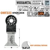 CMT - Multitoolzaagblad voor hout en metaal, 44mm - Zaagblad - Materiaal - Zagen - Hout - 5 Stuk(s)