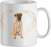 Mok bull mastiff 1.3| Hond| Hondenliefhebber | Cadeau| Cadeau voor hem| cadeau voor haar | Beker 31 CL