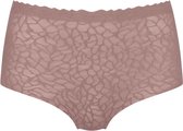 sloggi dames zero feel lace 2.0 high waist slip roze - L