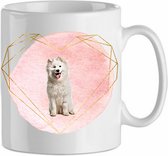 Mok Samoyeed 1.3| Hond| Hondenliefhebber | Cadeau| Cadeau voor hem| cadeau voor haar | Beker 31 CL