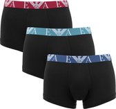 Emporio Armani stretch 3P trunk combi zwart - XL