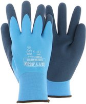 Safety Jogger Handschoen Prodry blauw - 3 paar - Maat 9 (L)