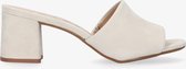 Tango | Brooklynn 1-g bone white nubuck mule - covered heel/sole | Maat: 42