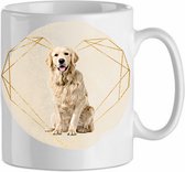 Mok Golden retriever 1.4| Hond| Hondenliefhebber | Cadeau| Cadeau voor hem| cadeau voor haar | Beker 31 CL