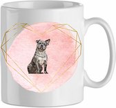 Mok franse bulldog 2.3| Hond| Hondenliefhebber | Cadeau| Cadeau voor hem| cadeau voor haar | Beker 31 CL