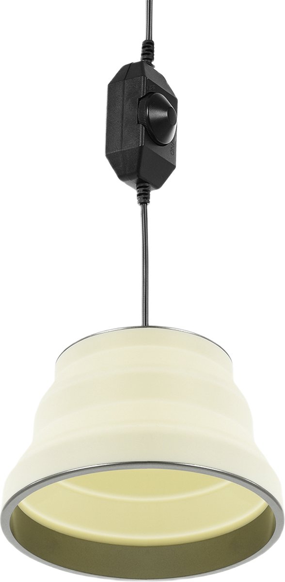 Pro Plus Hanglamp LED Opvouwbaar Silicone Wit - Ø 15 cm
