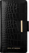 iDeal of Sweden Phone Wallet iPhone 13 Pro Jet Black Croco - Recycled