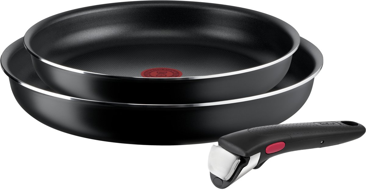 Tefal Ingenio Easy Cook & Clean Koekenpannenset - Set van 3