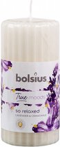 geurkaars True Moods So Relaxed 12 cm wax wit