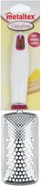 rasp Dolceforno 25 cm RVS wit/rood/zilver