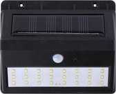 solar muurlamp 14 x 11,6 x 5 cm zwart