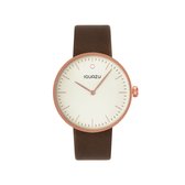 Iguazu horloge Rose Goud "Lara" - 39 MM - Upcycled leer - Upcycled leer