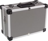 gereedschapskoffer 11 liter aluminium grijs/zilver