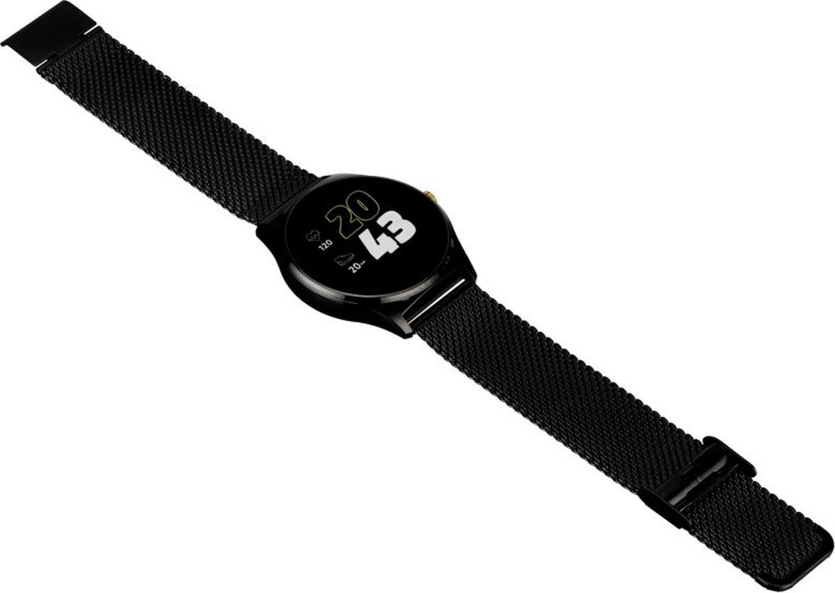 X-WATCH Qin XW Pro Smartwatch 45 mm Zwart