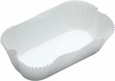 broodvormen 16,5 x 8,5 x 6,5 cm papier wit 40 stuks