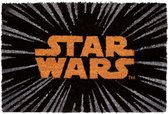 deurmat Star Wars 40 x 60 cm PVC/kokosvezel zwart