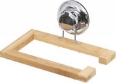 toiletrolhouder 19,5 x 11,8 cm bamboe bruin
