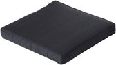 loungekussen Basic 73 x 73 x 8 cm polykatoen zwart