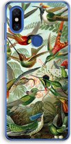 Case Company® - Xiaomi Mi Mix 3 hoesje - Haeckel Trochilidae - Soft Cover Telefoonhoesje - Bescherming aan alle Kanten en Schermrand