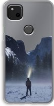 Case Company® - Google Pixel 4a hoesje - Wanderlust - Soft Cover Telefoonhoesje - Bescherming aan alle Kanten en Schermrand