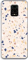 Case Company® - Xiaomi Redmi Note 9 Pro hoesje - Terrazzo N°23 - Soft Cover Telefoonhoesje - Bescherming aan alle Kanten en Schermrand