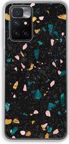 Case Company® - Xiaomi Redmi 10 hoesje - Terrazzo N°10 - Soft Cover Telefoonhoesje - Bescherming aan alle Kanten en Schermrand