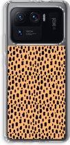 Case Company® - Xiaomi Mi 11 Ultra hoesje - Panter - Soft Cover Telefoonhoesje - Bescherming aan alle Kanten en Schermrand