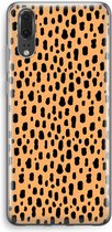 Case Company® - Huawei P20 hoesje - Panter - Soft Cover Telefoonhoesje - Bescherming aan alle Kanten en Schermrand