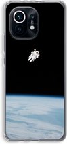 Case Company® - Xiaomi Mi 11 hoesje - Alone in Space - Soft Cover Telefoonhoesje - Bescherming aan alle Kanten en Schermrand