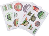 gadgetstickers Star Wars junior vinyl groen 28 stuks