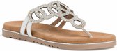 Marco Tozzi Dames Slip-on schoen 2-2-27107-26 197 wit F-breedte Maat: 36 EU