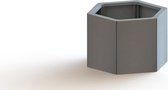 MySteel Verzinkt staal plantenbak Denver 300 Inclusief Bodemplaat  - Hoogte: 300mm