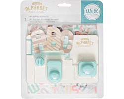 We R Makers Mini Alphabet Punch Board - Maak letters en cijfers