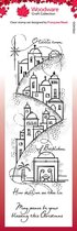 Woodware Clear stamp - Kerst - Betlehem - 20,3cm x 6,6cm - Polymeer